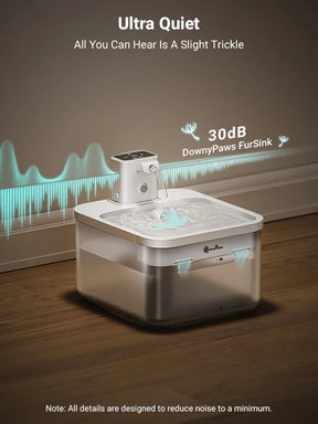 Automatic Stainless Steel Cat Water Fountain