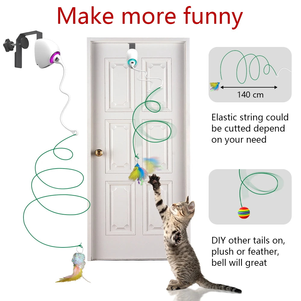 Hanging Door Automatic Interactive Cat Toy