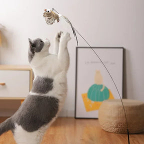 Hands-free Bird Cat Wand