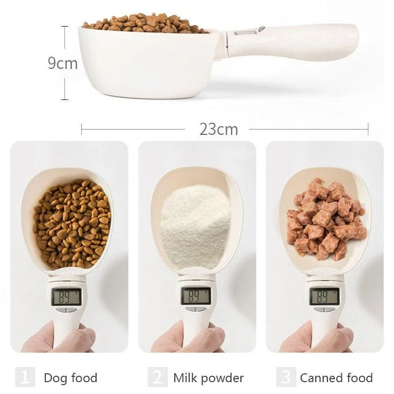 Portable Digital Pet Food Measuring Spoon