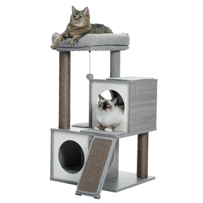 Wooden Cat Tower